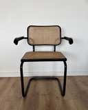 Sedia vintage Cesca B64, disegnata da Marcel Breuer