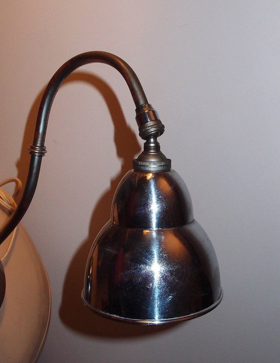 Image 1 of Art Deco Articulated Gooseneck Desk Lamp