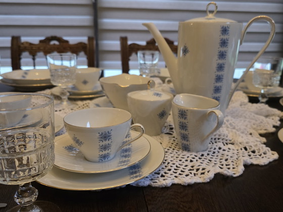 Image 1 of Vintage coffee and tea set + dinner service from the quality brand Kronester Bavaria (Germany).