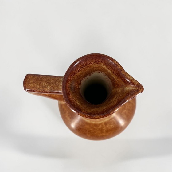 Image 1 of Vintage ceramic jug vase Italy Mid Century 1960 1970 Bertoncello / Roberto Rigon style