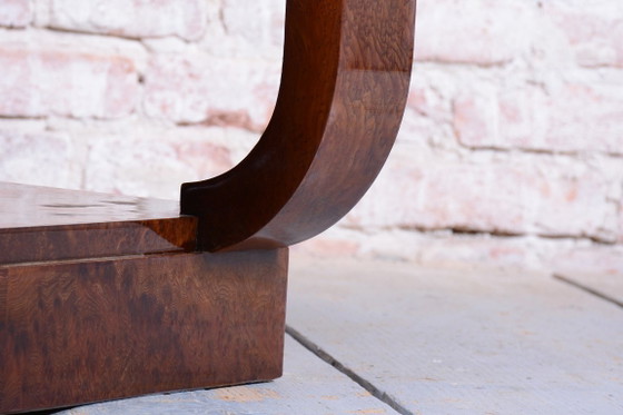 Par de mesitas de noche Art Déco restauradas, de madera de haya, de estilo polaco recuperado, Francia, (photo 11 of 19)