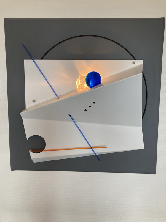 Italienisches Design Licht-Wandobjekt Neogetti – Wandleuchten, Metall (photo 4 of 5)