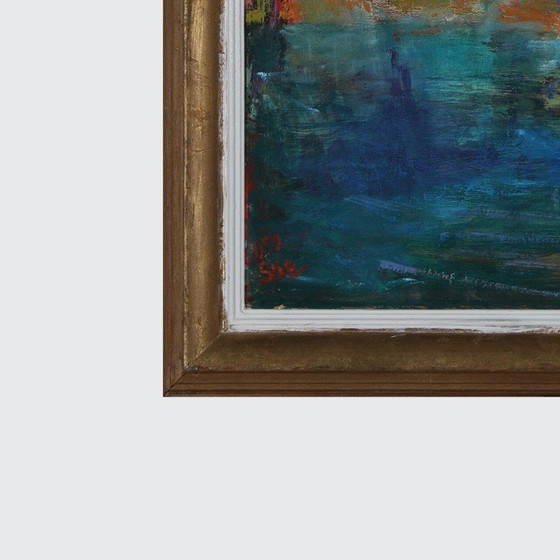 Image 1 of Peinture vintage de Stig Harder Olsen