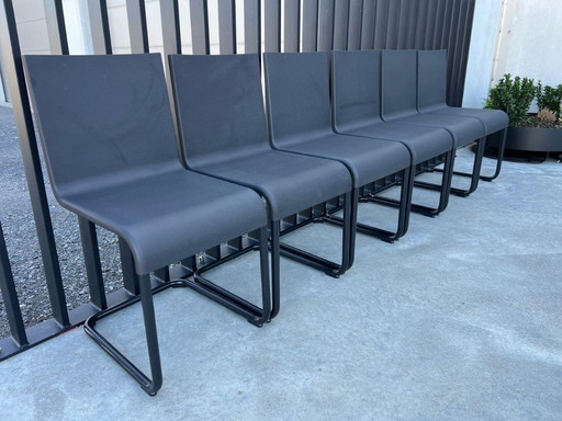 6x Vitra Van Severen .05 chairs