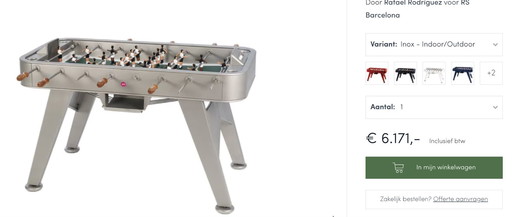 Design Football Table RS Barcelona