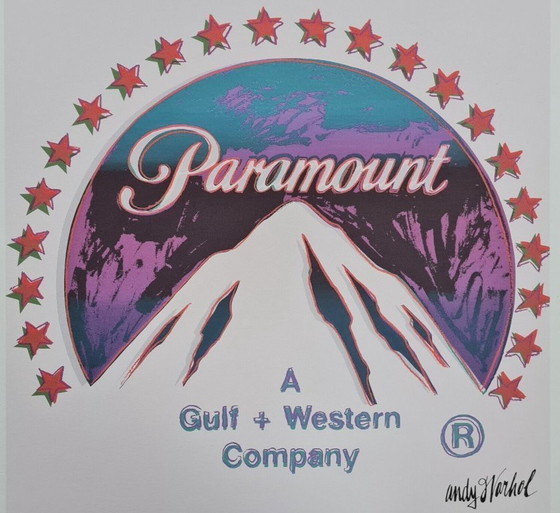 Image 1 of After Andy Warhol, Paramount, 1980s, Lithograph