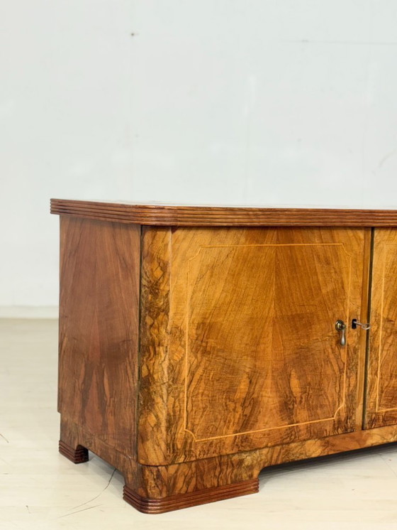 Image 1 of Art Deco sideboard / credenza / living room cabinet / chest of drawers