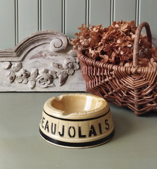 Cendrier en faïence « Macon - Piat - Beaujolais »