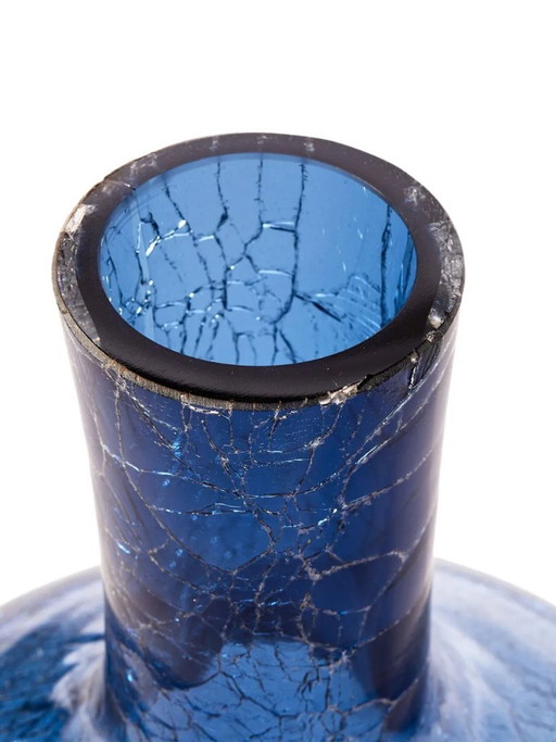Pols Potten Blue Cracked Glass Ball Body Vase Large € 60 New – vazen (photo 2 of 7)