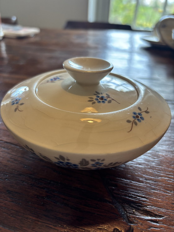 Image 1 of Theeservies Regout vergeet-me-niet