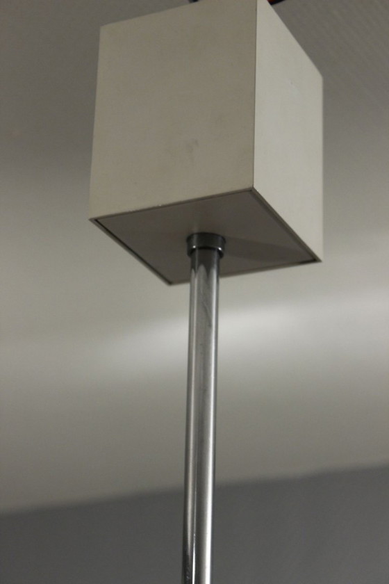 Image 1 of Zonca Illuminazione - Imposant lustre Space Age chromé design Italien 1970s