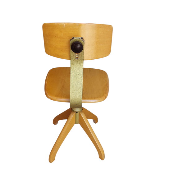 Image 1 of Ama Elastik Chaise pivotante des années 50, chaise d'architecte