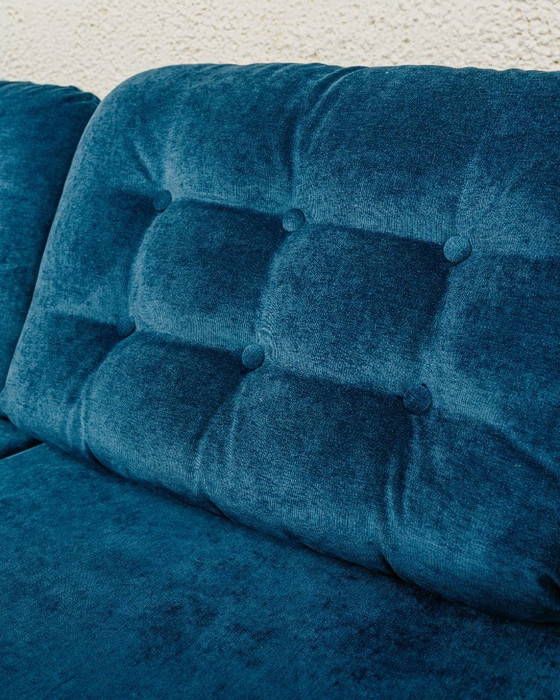 Image 1 of Canapé extensible trois places danois en teck, années 1970