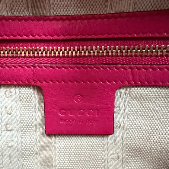 Bolso satchel Gucci Diamanté de piel rosa – Bolsos de hombro (photo 19 of 23)