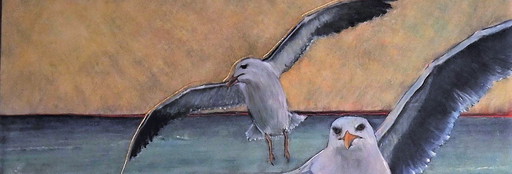 Peinture "Tenir bon