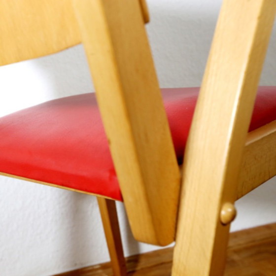 Image 1 of ❤️Seminarvoorzitter Hellerau Cultureel Meubel Selman Selmanagić GDR Midcentury Bauhaus