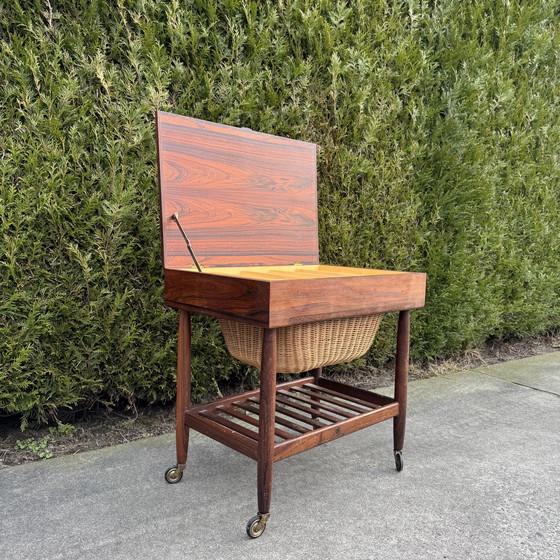 Image 1 of Naaitafel par Ejvind A. Johansson pour FDB Mobler de Vitré