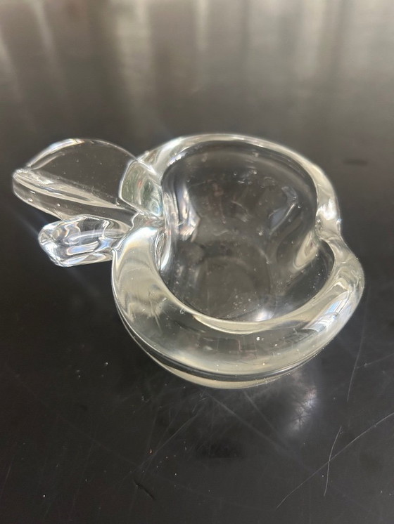 Image 1 of vide poche pomme en cristal 