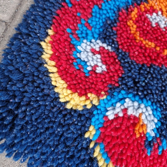 Arazzo da parete vintage in lana Pavone Anni '70 – Decorazioni murali, Wool (photo 5 of 5)