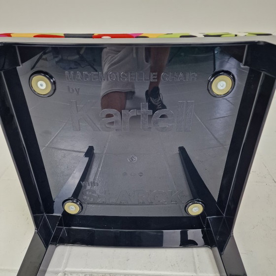 Image 1 of Chaise 'Mademoiselle' de Kartell en tissu Missoni par Philippe Starck Italie