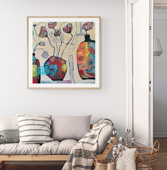 Image 1 of Abstracte bloemen