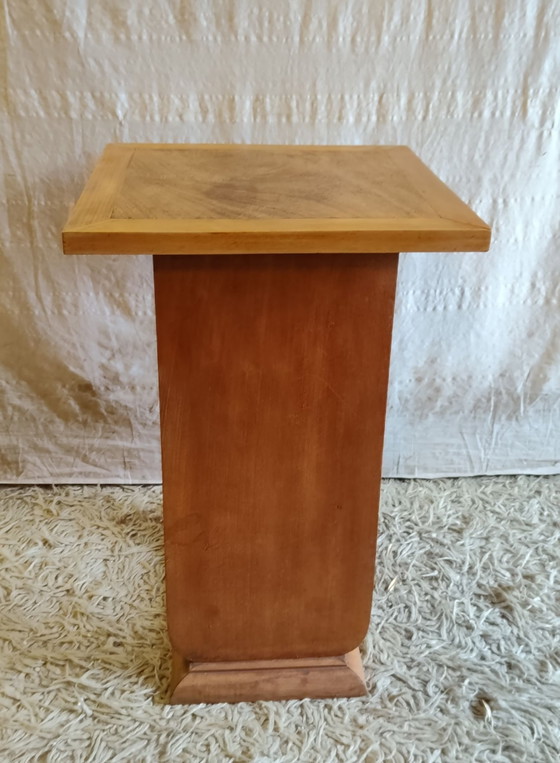 Tavolino Art Déco in legno massello - metà del XX secolo – Tavolini (photo 7 of 8)