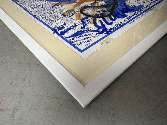 Image 1 of Genummerde zeefdruk - Wilfried Pas - Gesigneerd