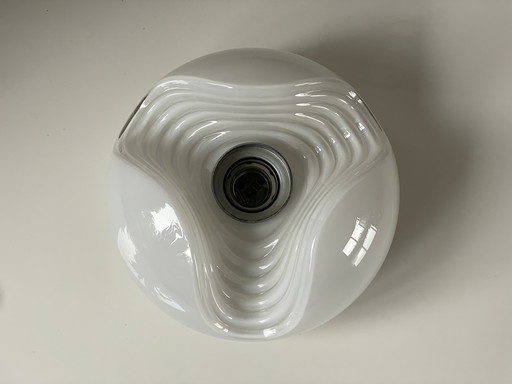 Vintage Peill & Putzler Futura “Wave” Plafondlamp