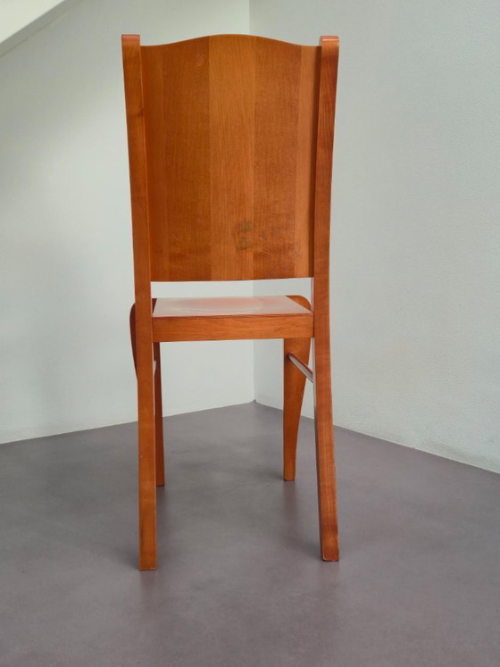 Image 1 of 4x Driade Philip Starck Placide of the Wood dining chairs