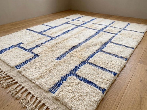 Alfombra bereber tradicional hecha a mano de 2/3 m – Aime Té, vloerkleden en tapijten, Wool (photo 2 of 7)