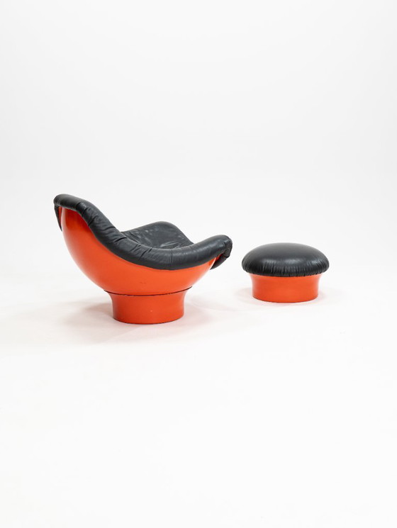 Image 1 of Rodica Sessel von Mario Brunu für Comfort, Italien, 1960er, 2er Set