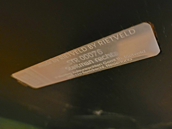Image 1 of Steltman Chair Gerrit T. Rietveld Numbered Edition with Certificate Rietveld by Rietveld