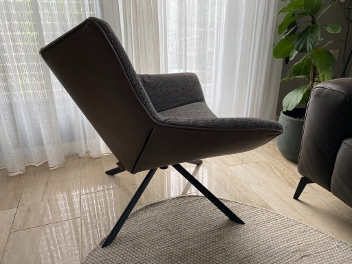Gustav Armchair Label Van Den Berg – fauteuils, Leather, Metal (photo 2 of 5)