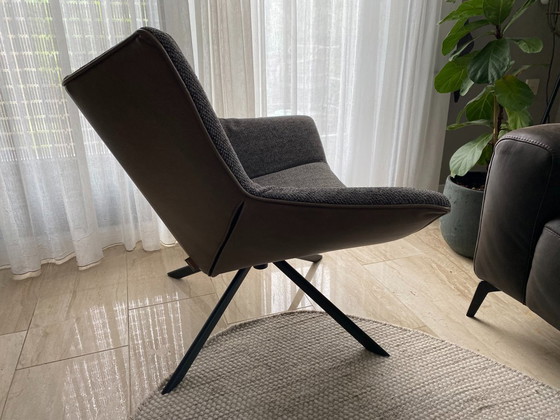 Gustav Fauteuil Label Van Den Berg – Leather, Metal (photo 2 of 5)