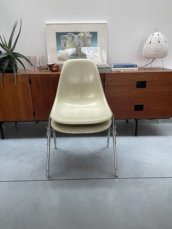 Image 1 of Set van 2 vintage Eames DSX - Herman Miller