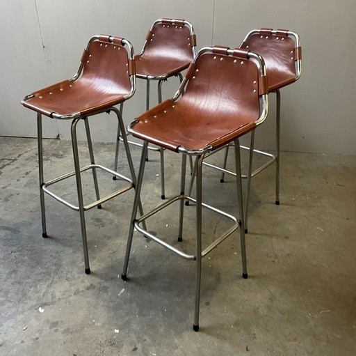 Charlotte Perriand Tabourets de bar - Mid Century - Brutalist - 60S