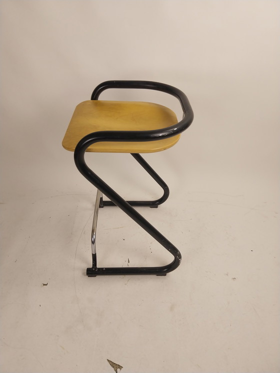Image 1 of 1x set of 4 Lammhults cities 1996 bar stools