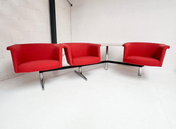 Image 1 of Nine-piece Modular Waiting Room Set by Artifort, 1980s