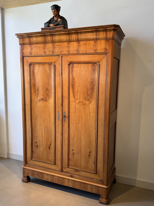 Antique Cherry Louis Philippe Cabinet