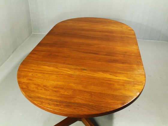 Image 1 of Danish Teak Extendable Dining Table, 1980s