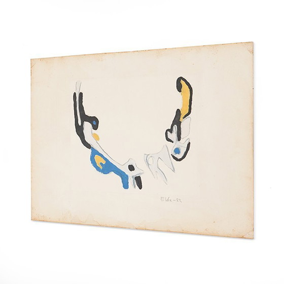 Image 1 of Ansgar Elde, Monotype op aquatint voor Il Bostrico, jaren 80