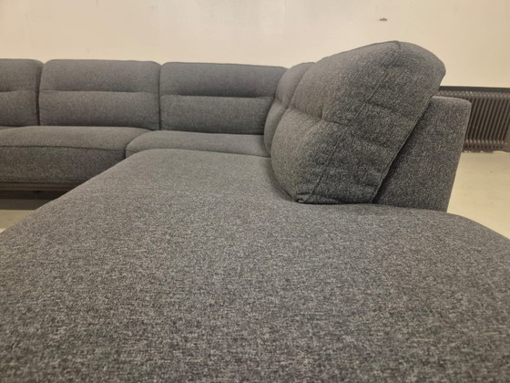 Image 1 of Natuzzi Adrenalina - Corner Sofa - Anthracite - Italian Design