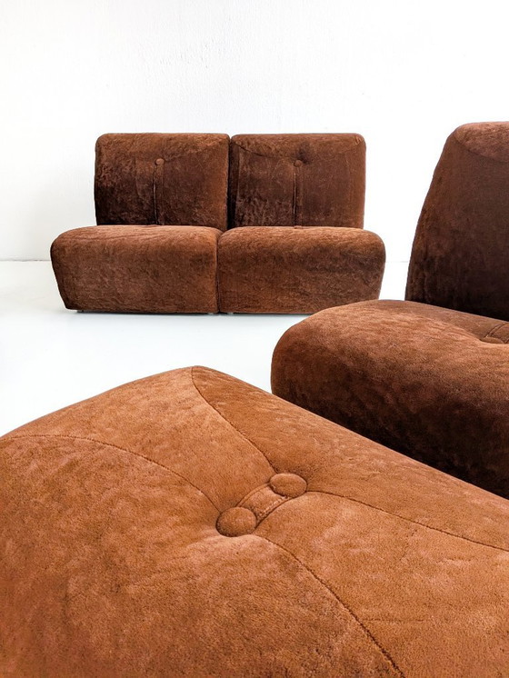 Image 1 of Modular Space Age Sofa Set (8 elements) 1970's 