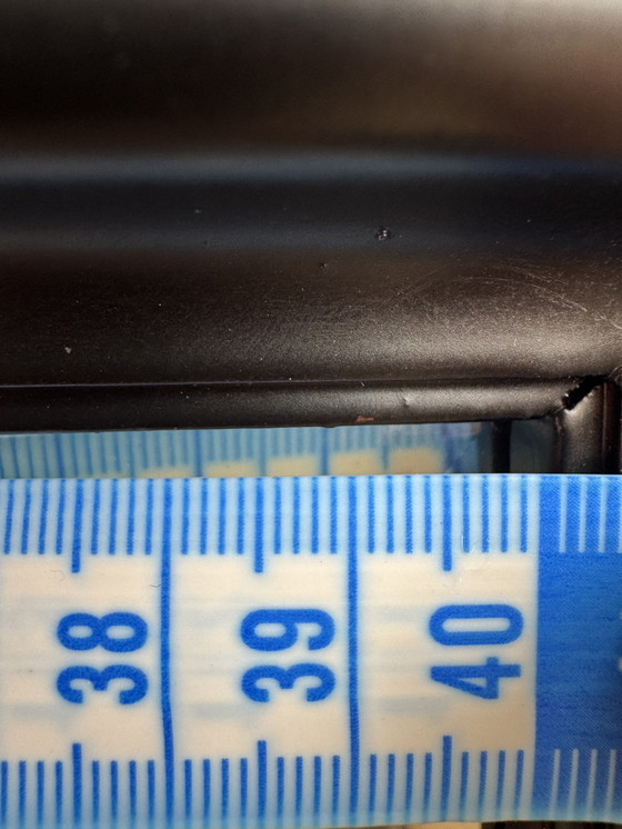 Image 1 of Espejo estilo Riverdale negro 73 x 93 cm