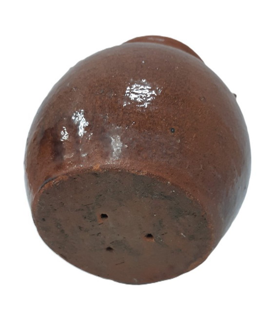 Image 1 of Vaso da fiori in terracotta vintage, fioriera, vaso 21 cm