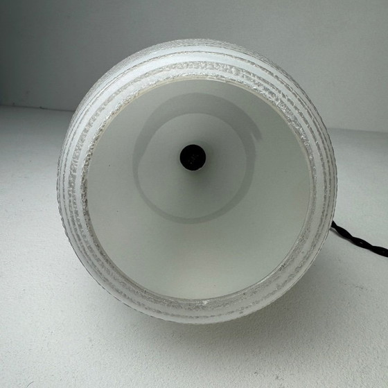 Image 1 of Vintage glazen hanglamp uit de jaren 70