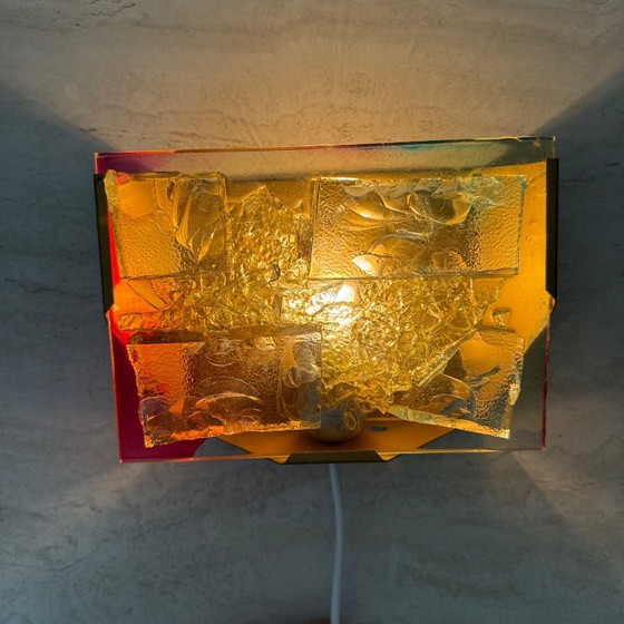 Image 1 of Cosack leuchten glass wall lamp , 1970’s