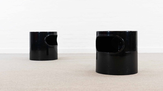 Image 1 of SET (2) "BOY" TAFELS DOOR EMMA GISMONDI-SCHWEINBERGER VOOR METRA