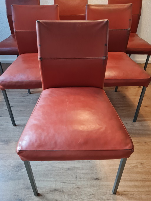 6x Karl Friedrich Föster Texas Eetkamerstoelen