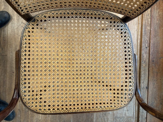 Image 1 of 4x Sessel „Prag“, Entwurf Thonet Nr. 811 von Josef Hoffmann